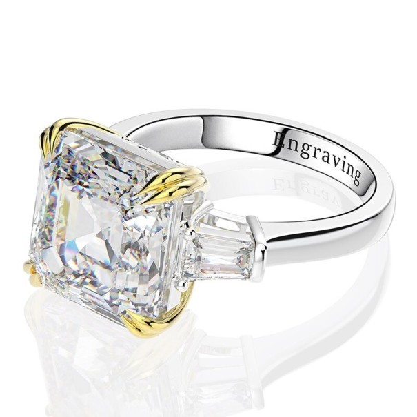 Anillo de mujer D1058 blanco 5