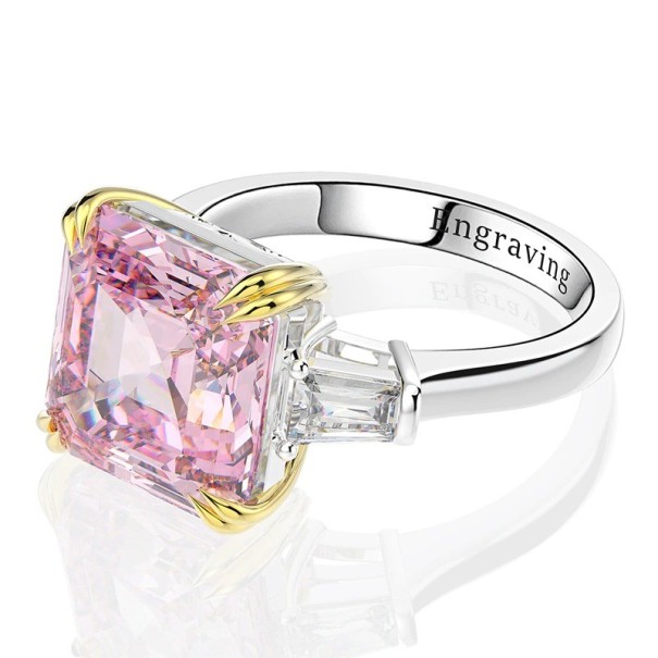 Anillo de mujer D1058 rosa 5
