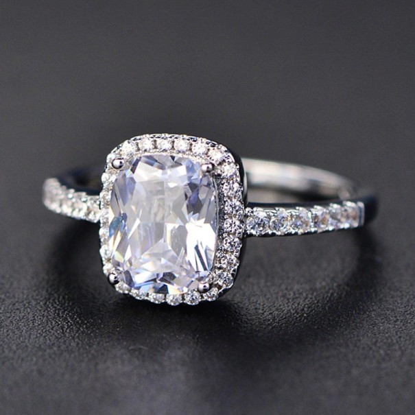 Anillo de mujer D1112 blanco 6
