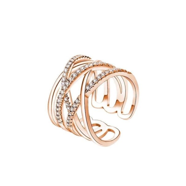 Anillo de mujer D1123 rosa viejo