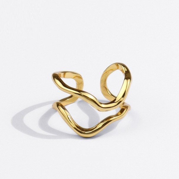 Anillo de mujer D1203 dorado