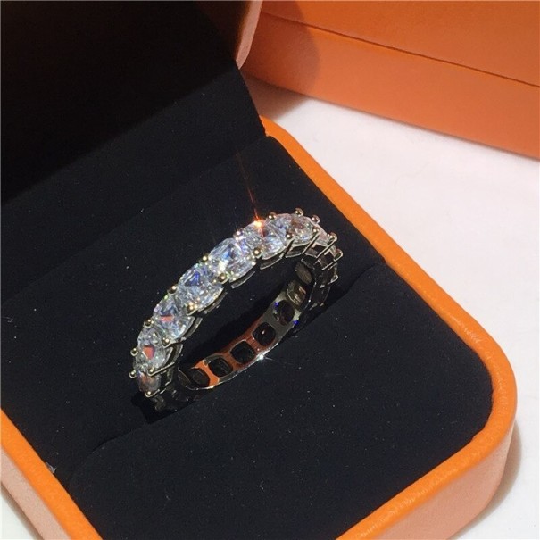 Anillo de mujer D1308 blanco 5