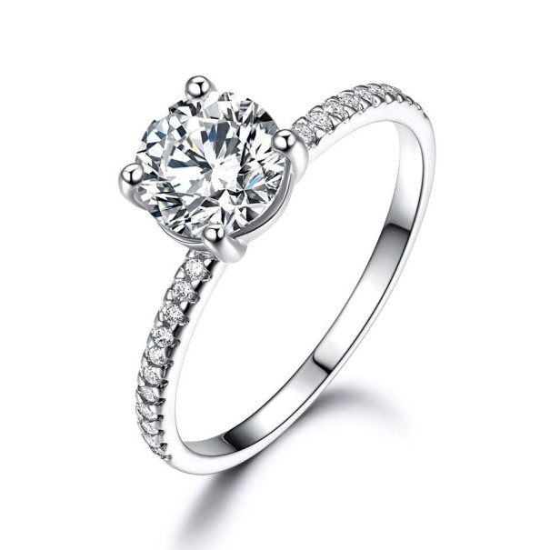 Anillo de mujer D1450 blanco 7