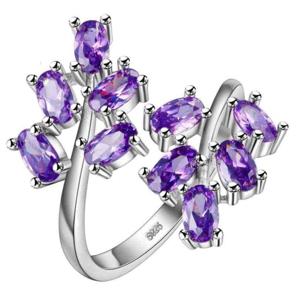 Anillo de mujer D1619 morado
