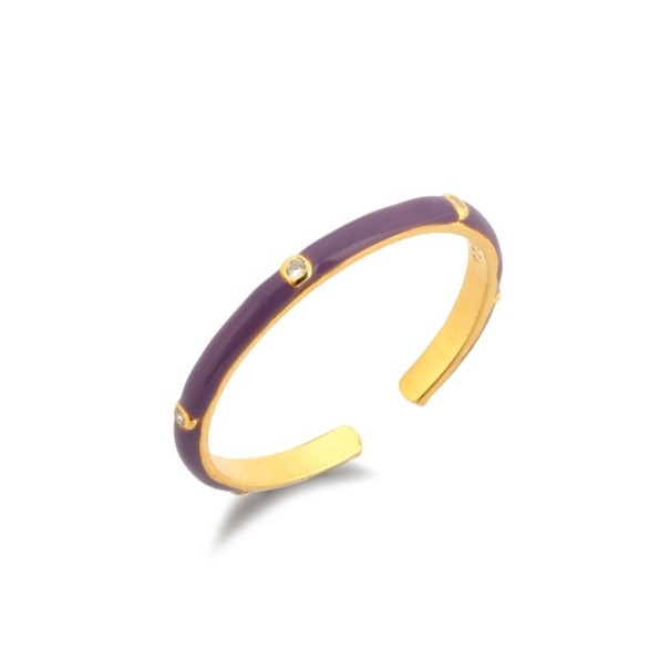 Anillo de mujer D1638 morado 1