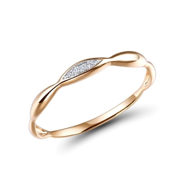 Anillo de mujer D1683 rosa viejo 7,5