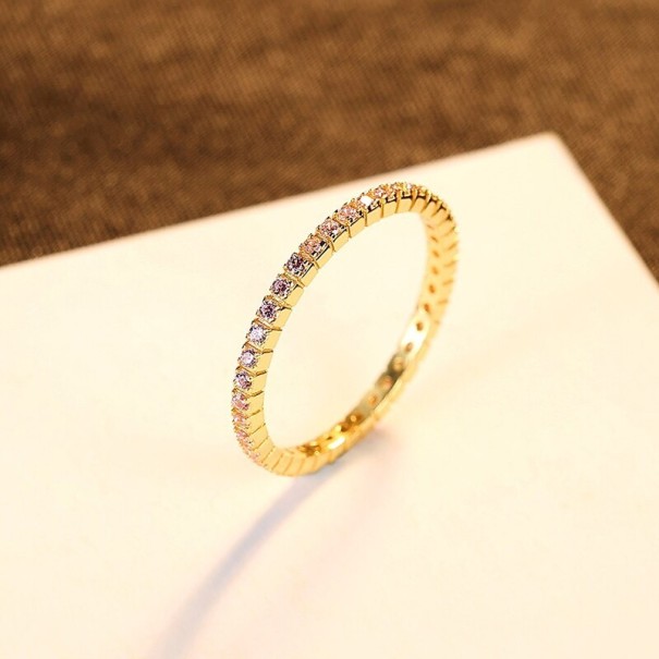 Anillo de mujer D1831 dorado 9