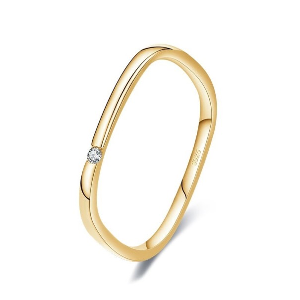 Anillo de mujer D1862 dorado 6