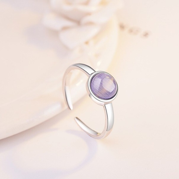 Anillo de mujer D1879 morado