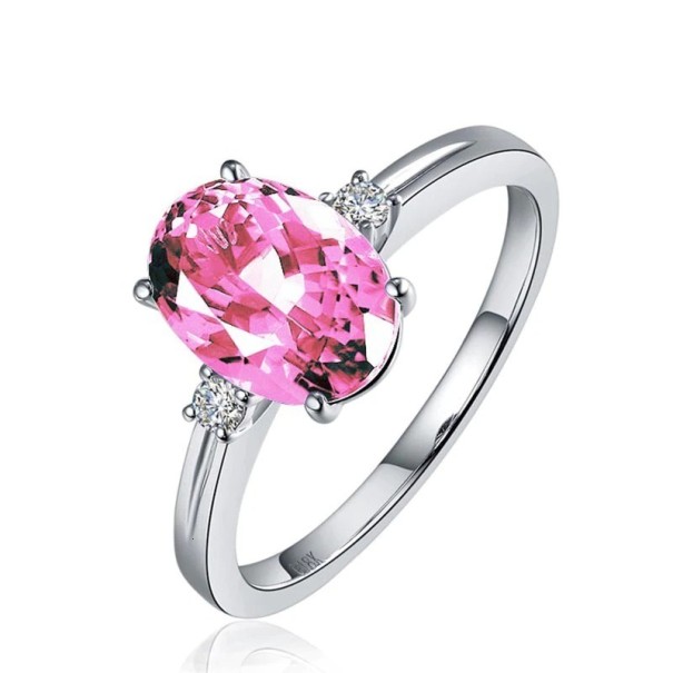 Anillo de mujer D1921 rosa claro