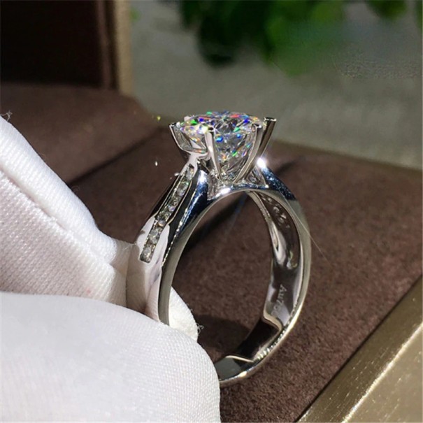 Anillo de mujer D1939 plateado 9