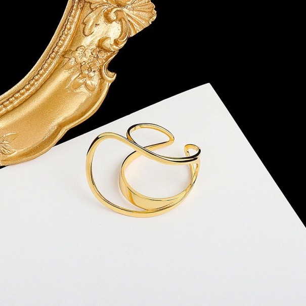 Anillo de mujer D2018 dorado