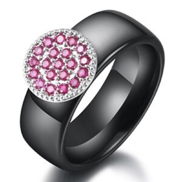 Anillo de mujer D2038 negro 10