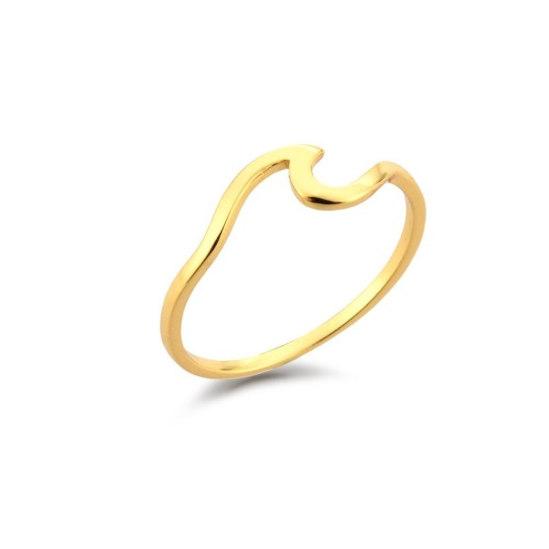 Anillo de mujer D2043 dorado 8