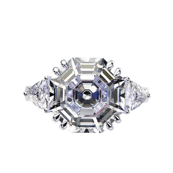 Anillo de mujer D2202 blanco 7