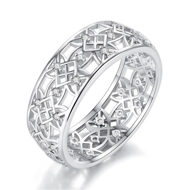 Anillo de mujer D2251 blanco 8