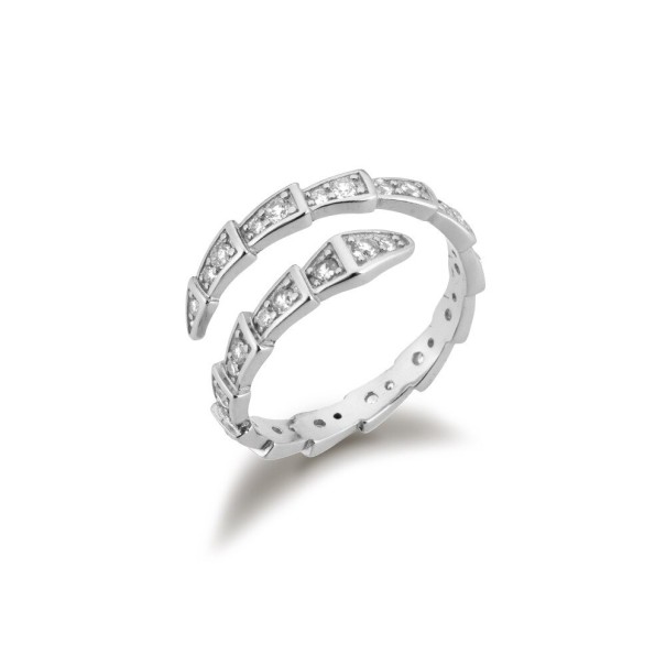Anillo de mujer D2253 plateado