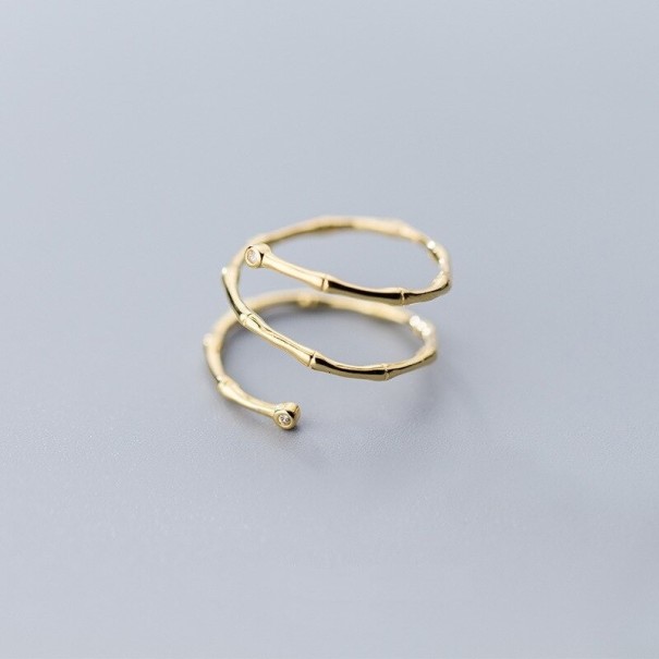 Anillo de mujer D2260 dorado