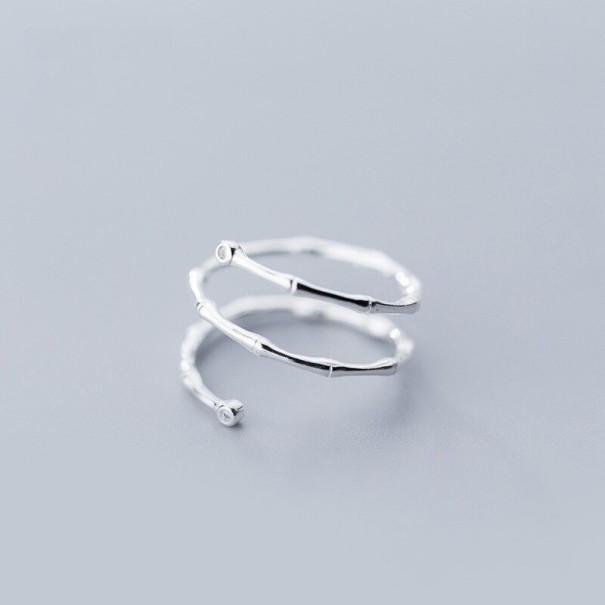 Anillo de mujer D2260 plateado