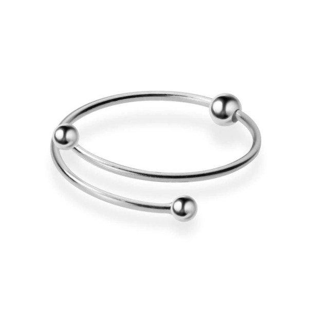 Anillo de mujer D2277 plateado