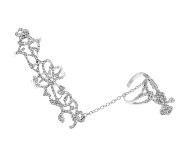 Anillo de mujer D2452 plateado