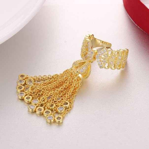 Anillo de mujer D2518 dorado