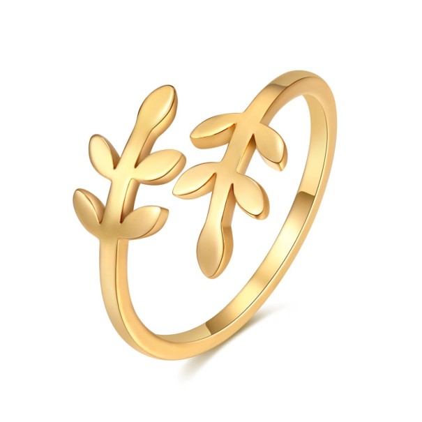 Anillo de mujer D2600 dorado 10