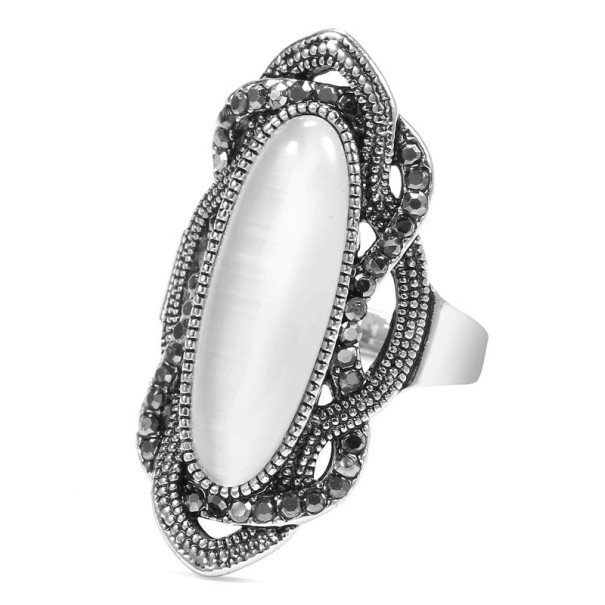 Anillo de mujer D2658 blanco 7