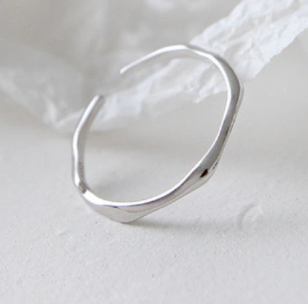 Anillo de mujer D2911 plateado