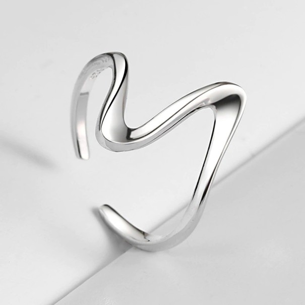 Anillo de mujer D2951 plateado