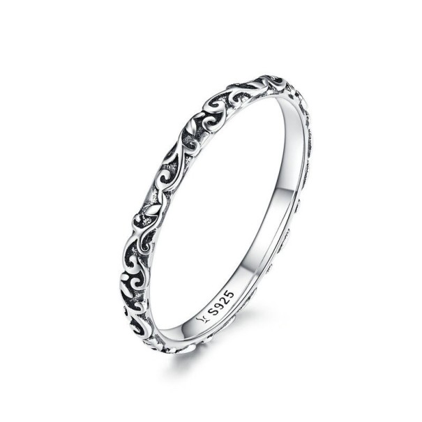 Anillo de mujer D978 plateado 6