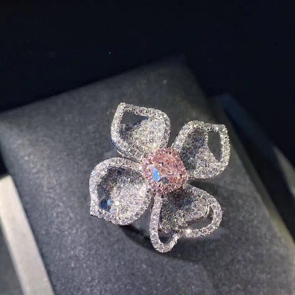 Anillo de mujer flor D1452 9