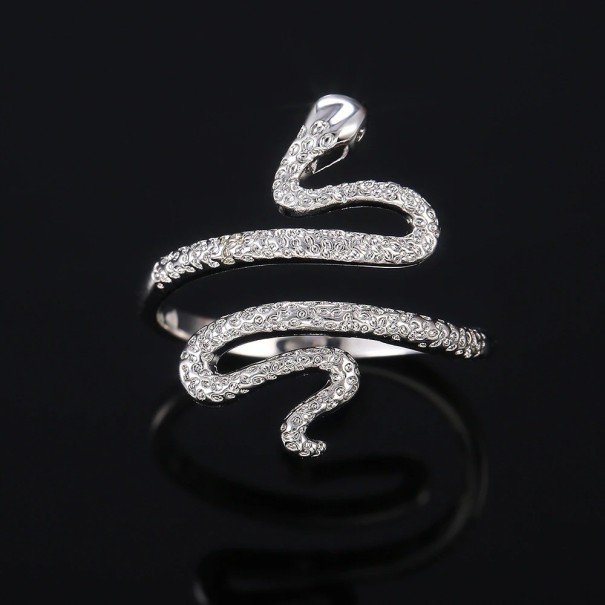 Anillo de serpiente para mujer D2519 7