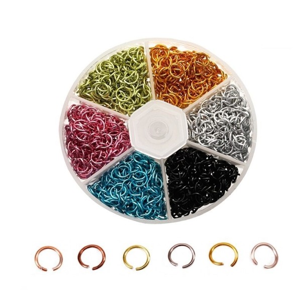 Anillos de conexión pintados 1080 uds. 2
