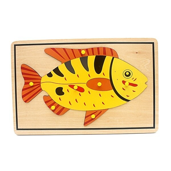 Animal de casă puzzle din lemn 2