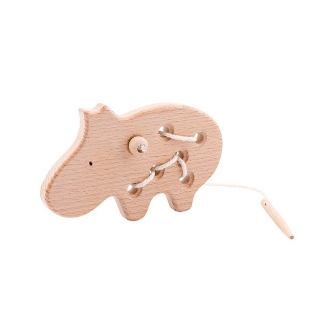 Animale di legno da infilare 2