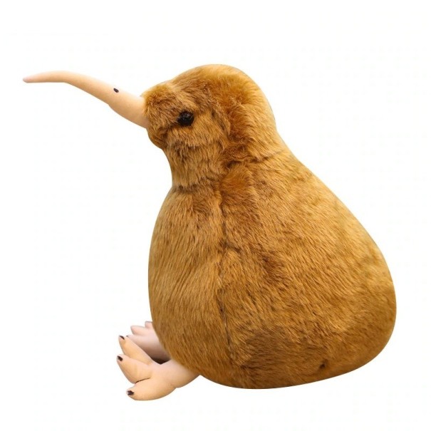Animale di peluche kiwi marrone