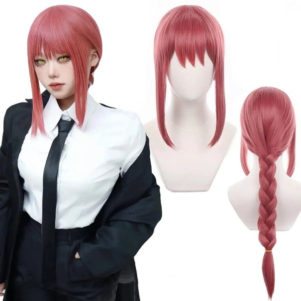 Anime paruka cosplay kostým inspirovaný Chainsaw Man syntetické provedení různé účesy pro stylizaci postav a akce 5