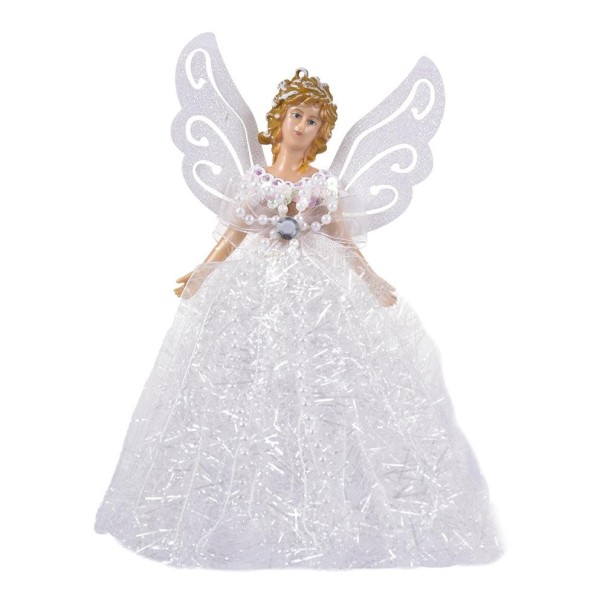 Anjo decoração de Natal branco