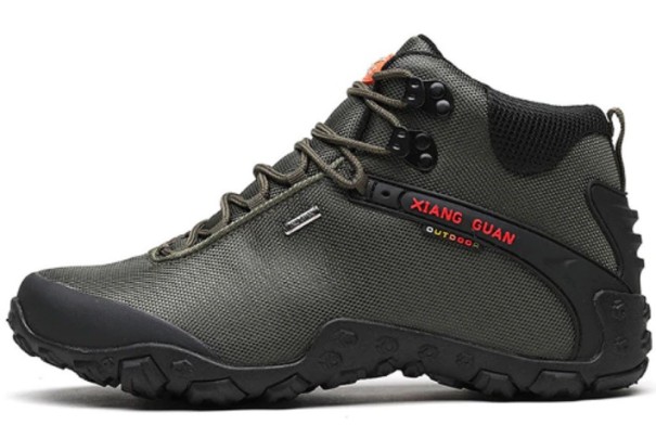 Ankelsneakers för män armégrön 44