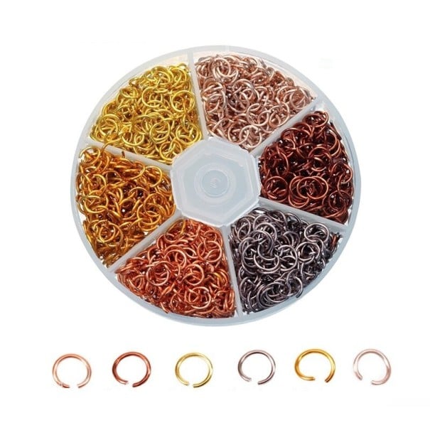 Anneaux de connexion en bijouterie 1080 pcs 3