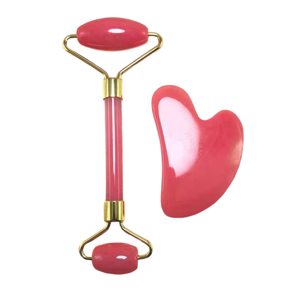 Ansigtsmassagerulle med sten 9