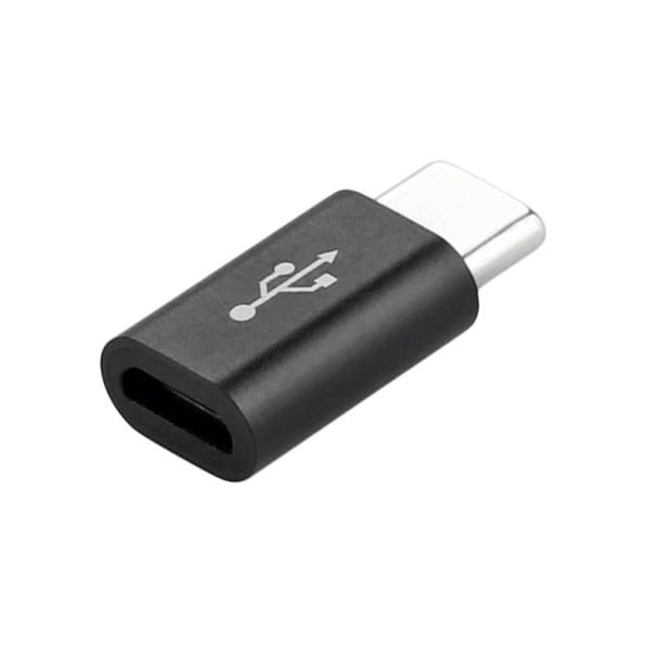 Αντάπτορας Micro USB σε USB-C μαύρο
