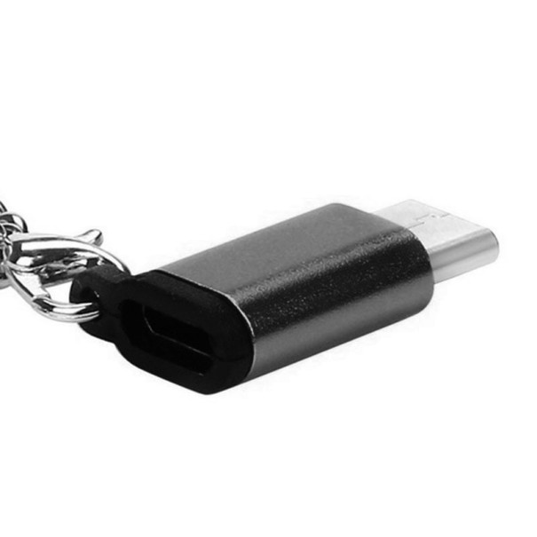 Αντάπτορας USB-C σε Micro USB K125 μαύρο