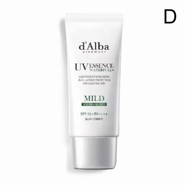 Αντηλιακή Κρέμα d’Alba SPF 50+ Ορυκτή UV A UV B Προστασία από τον Ήλιο Ευαίσθητη Επιδερμίδα Ενυδατική Κρέμα 50 ml 1