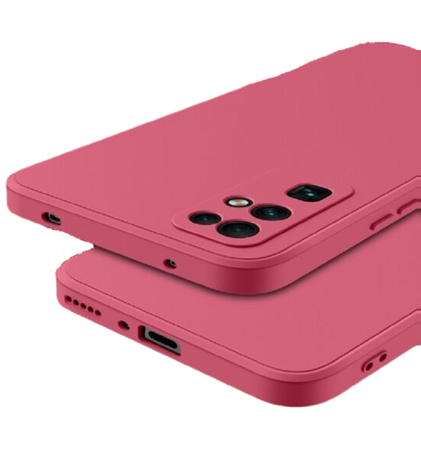 Ανθεκτική σιλικόνη θήκη για Huawei Y9 Prime 2019 κόκκινο