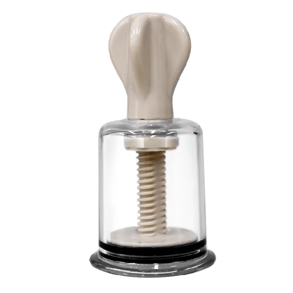 Anti-Cellulite Vacuum Suction Cup Size L 3.5 cm with Rotating Handle and Silicone Base Massage Cupping for Body Care 1