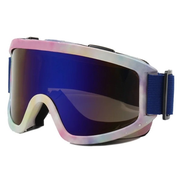 Anti-dim-skidglasögon dam Förseglade skid- och snowboardglasögon med UV400-filter för kvinnor 16,9 x 8,8 cm 1