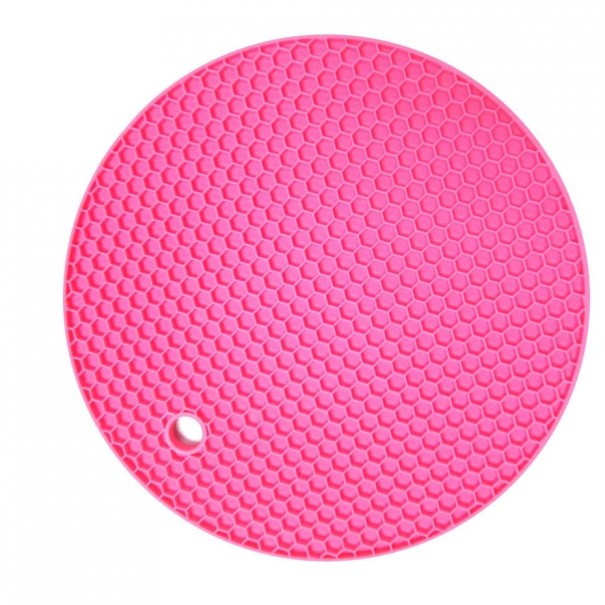 Anti-halkmatta av silikon J3530 rosa