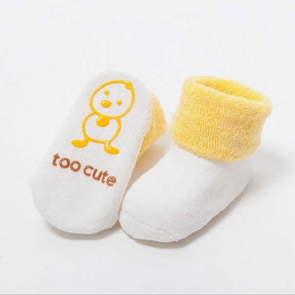 Anti-Rutsch-Socken für Kinder A1496 braun 12-18 Monate